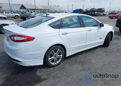 2016 Ford Fusion Titanium Phev из США, поврежденный, VIN 3FA6P0SU9GR235941